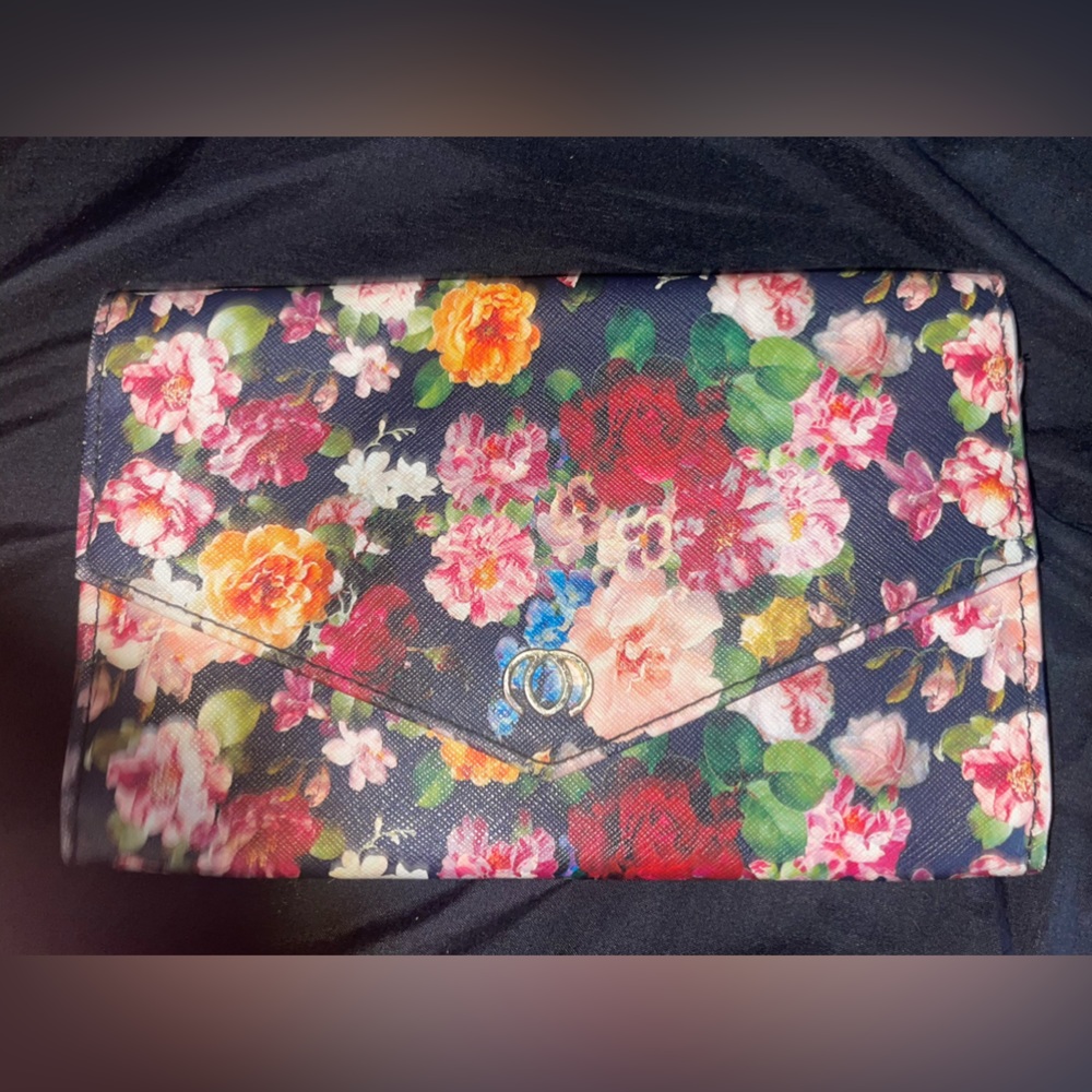 Floral hand purse /wallet